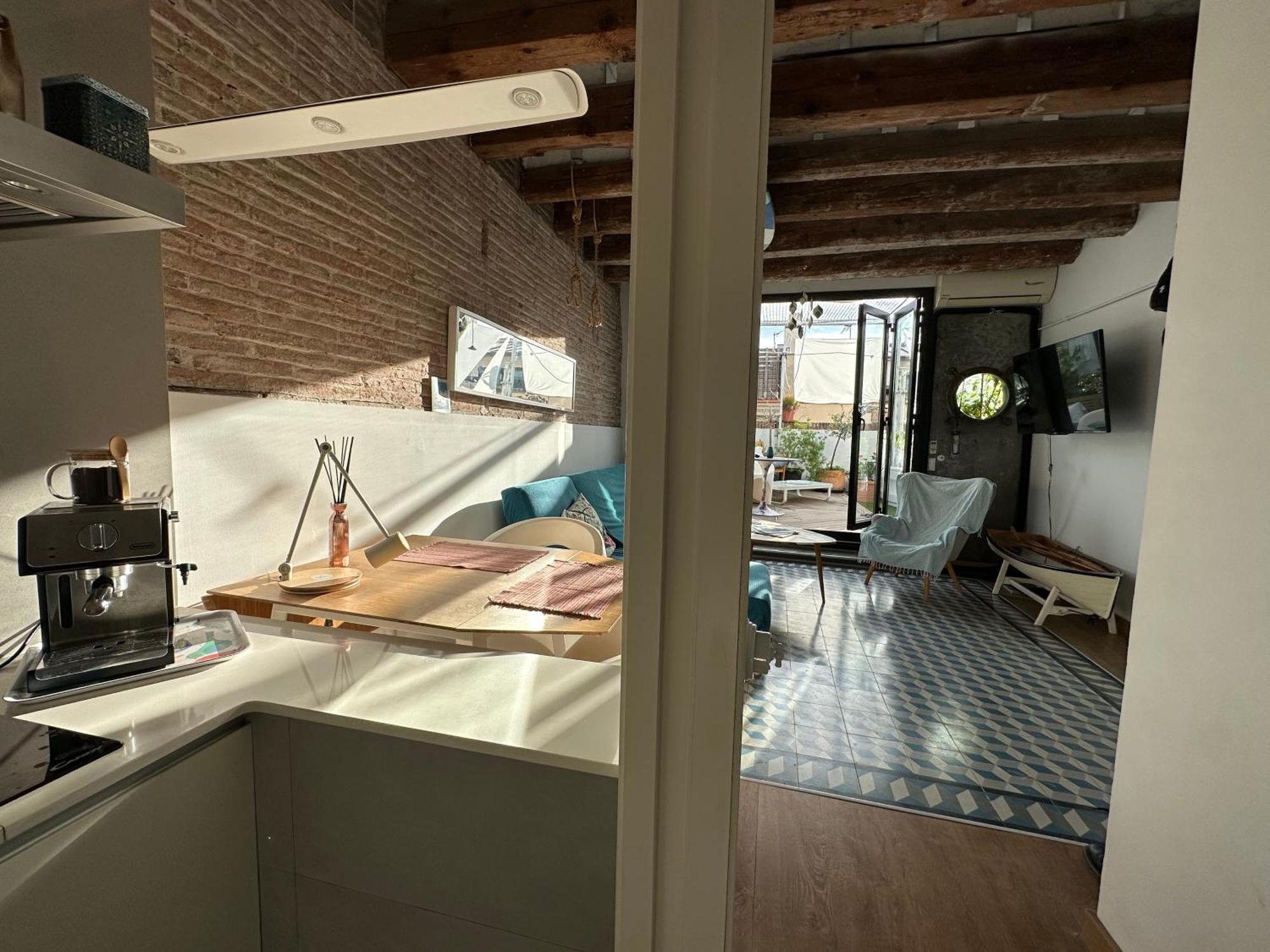 Appartement Amazing Attic With Style, Terasse In The Heart Of The Gothic Quarter! Barcelone